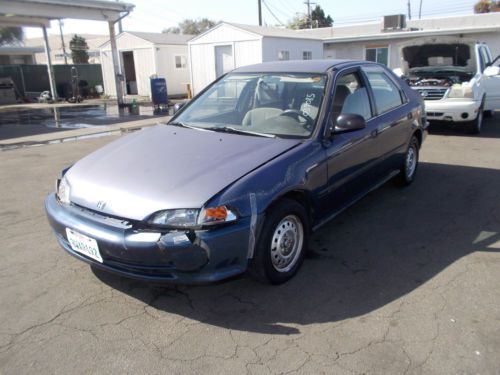 1995 honda civic, no reserve