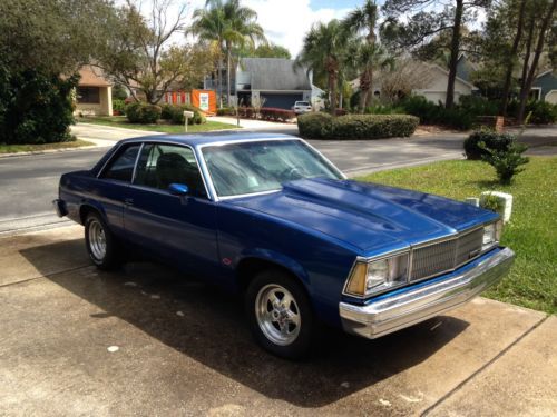 An amazing 1980 malibu with 350 and holley 650!