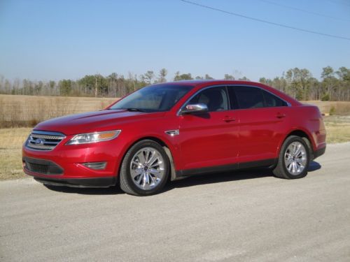 2010 ford taurus limited loaded 3.5lv6 sync bluetooth lane camera bluetooth nice