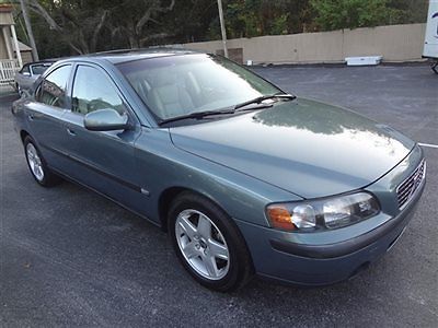 2002 s60 t5 luxury sports sedan~1 fl owner~sunroof~clean~warranty~wow