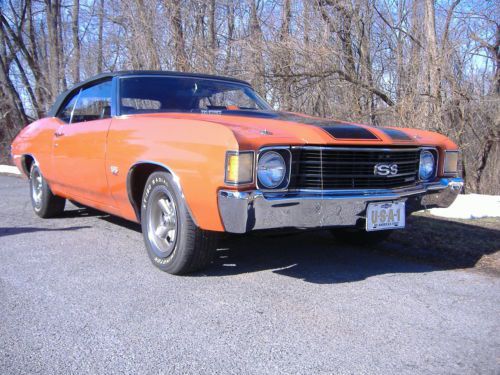 1972 chevelle ss 454 convertible