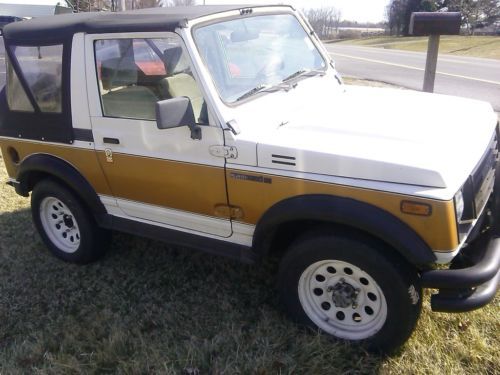 1987 suzuki samurai jx se sport utility 2-door 1.3l 4x4