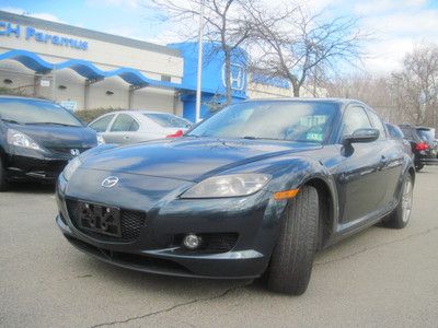 Low miles manual rx8 leather and navigation 2dr coupe