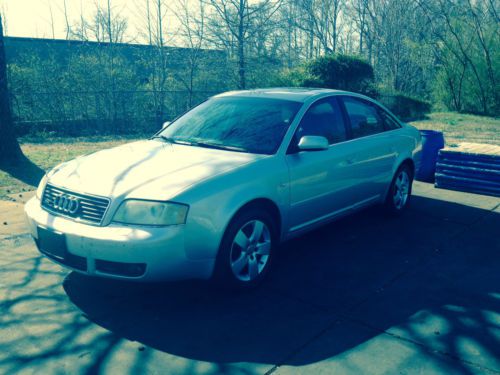 2002 audi a6 quattro 3.0l v6 awd quattro sedan loaded fast lthr pwr sunroof seat