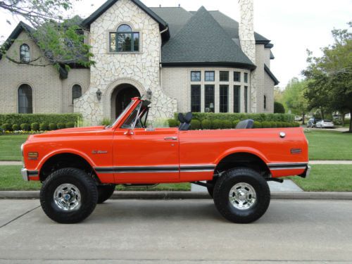 1972 chevrolet blazer k5,cst,4x4,auto,frame off restored,ac,ci v8,remarkable!!!