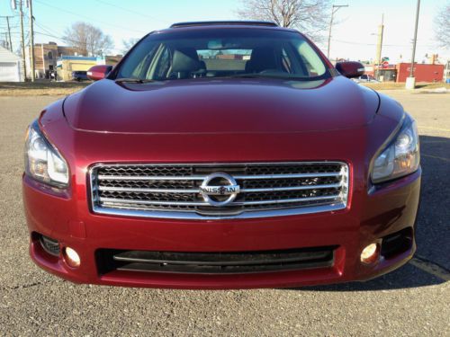 No reserve!!2012 nissan maxima sv sport 3.5l-leather-cam-pwr-push button-21749m