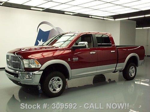 2012 dodge ram 2500 laramie crew 4x4 diesel leather 51k texas direct auto