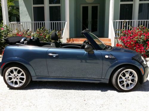 Mini cooper s convertible 6 speed south florida