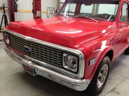 1972 chevy c-10 truck runs short bed automatic 307 v8 chevrolet drive home