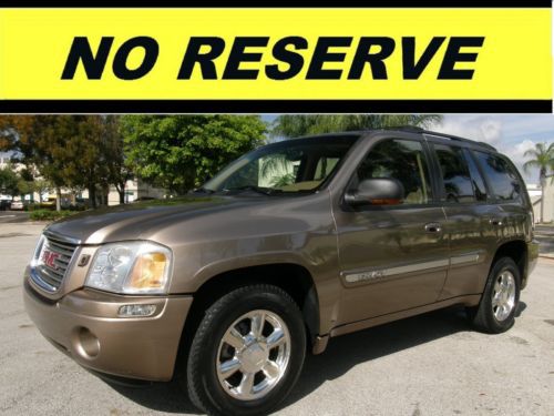 2002 gmc envoy slt,leather,heated seats,chrome rims,seevideo,warranty,no reserve