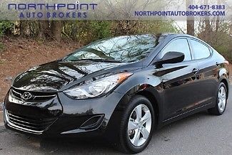 2013 hyundai elantra gls black low miles excellent condition clean carfax