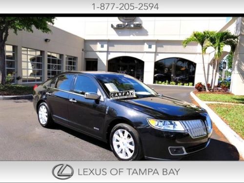 Lincoln mkz 70k mi hybrid 1 owner rear cam clean carfax navi heated leather sun