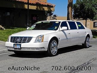 9 passenger - 6 door - retired funeral procession limo -remote start -navigation