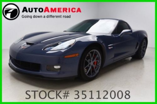 We finance! 3756 miles 2011 chevrolet corvette z06 w/3lz 7l v8 16v onstar