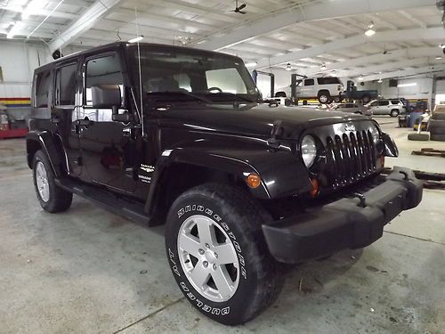 2007 jeep wrangler unlimited sahara sport utility 4-door 3.8l