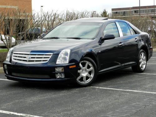 2005 cadillac sts luxury 3.6l moonroof chrome all credit financing
