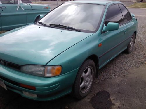 1995 subaru impreza l coupe 2-door 2.2l