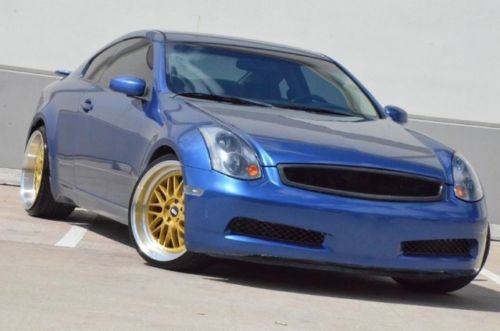 2005 infiniti g35 coupe navi s/roof lth/htd seats $499 ship