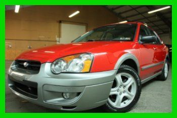 Subaru impreza outback sport 04 1-owner awd clean runs 100% must see!