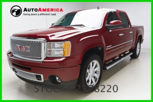 We finance! 18779 miles 2013 gmc sierra 1500 denali  6.2l v8 16v bose onstar