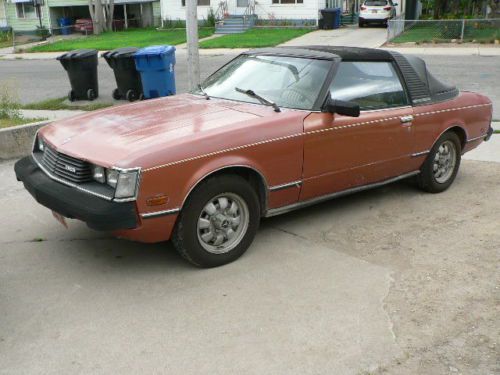 1981 toyota celica gt sunchaser convertible