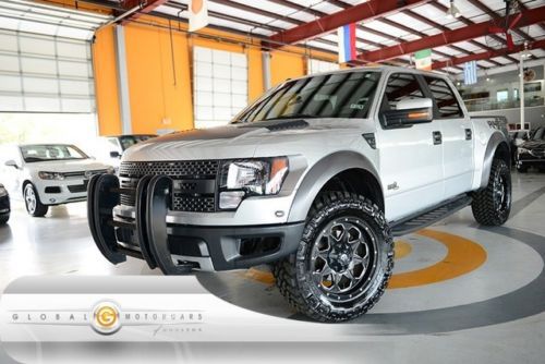 12 ford f150 svt raptor luxury 4wd supercab 24k 1 own sony nav rearview cam
