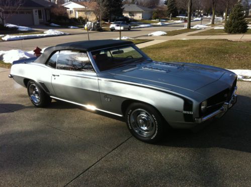 1969 camaro ss convertible - 350/4spd - numbers matching - same owner 18 years