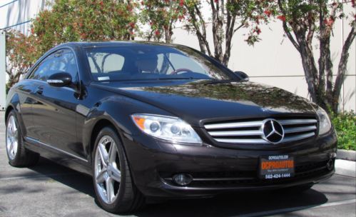 Used 07 mercedes cl550 coupe night view assist navigation keyless go power seats