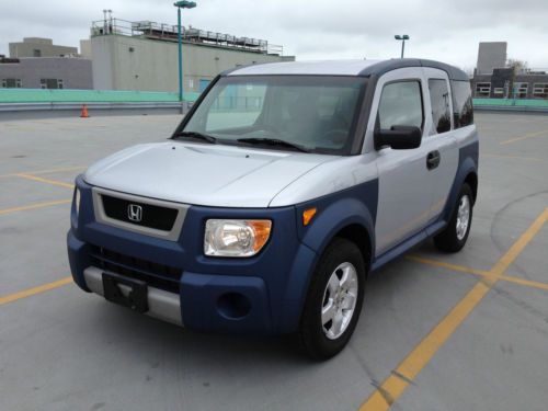 2005 honda element ex 4wd suv 4-door 2.4l one owner very clean sunroof