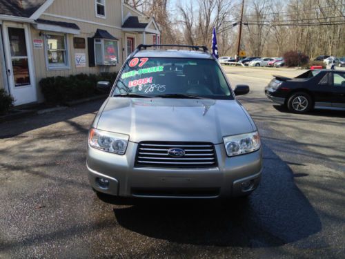 2007 subaru forester x wagon 4-door 2.5l