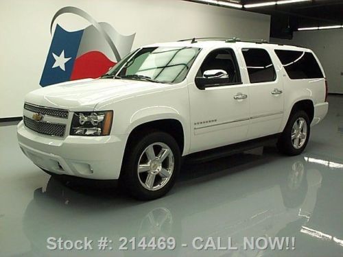 2013 chevy suburban ltz 4x4 leather nav rear cam 18k mi texas direct auto