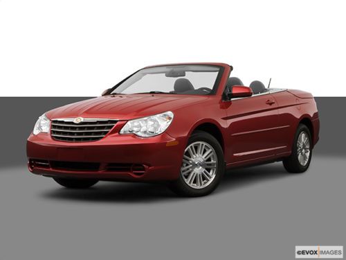 2008 chrysler sebring touring convertible 2-door 2.7l