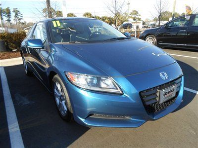 Crz cr-z 6 spd manual clean carfax hybrid alloy wheels cd player