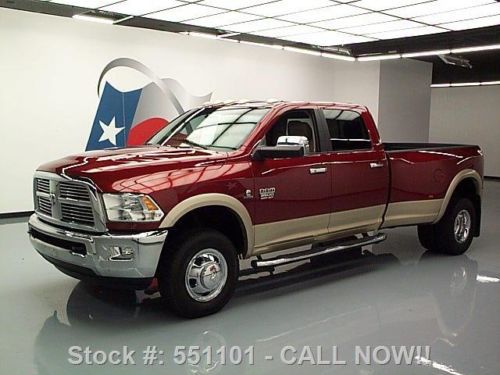 2011 dodge ram 3500 laramie crew 4x4 diesel drw nav dvd texas direct auto