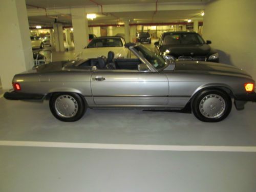 BLUE GRAY 1988 560 SL. 88K MILES COLD AIR NEW TOP, TIRES, BATTERY. ENGINE = 10, image 13