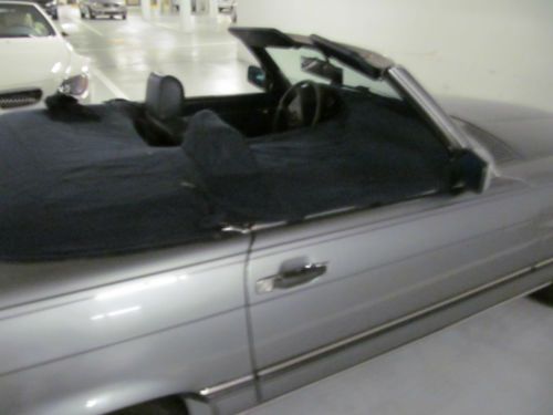 BLUE GRAY 1988 560 SL. 88K MILES COLD AIR NEW TOP, TIRES, BATTERY. ENGINE = 10, image 17