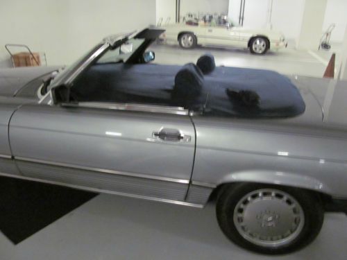 BLUE GRAY 1988 560 SL. 88K MILES COLD AIR NEW TOP, TIRES, BATTERY. ENGINE = 10, image 18