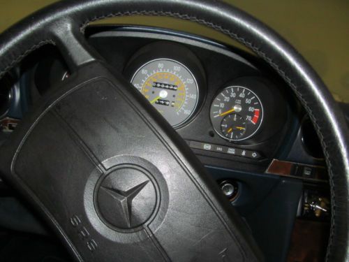 BLUE GRAY 1988 560 SL. 88K MILES COLD AIR NEW TOP, TIRES, BATTERY. ENGINE = 10, image 20