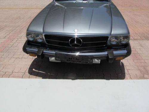 BLUE GRAY 1988 560 SL. 88K MILES COLD AIR NEW TOP, TIRES, BATTERY. ENGINE = 10, image 23