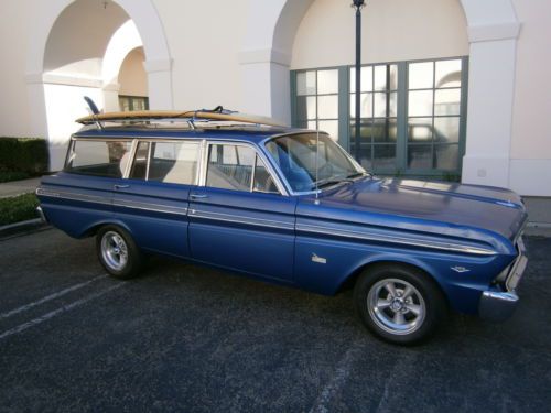 1965 ford falcon,wagon,california car.v8,auto,zero rust!!