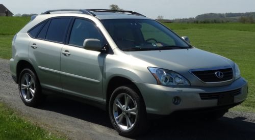 2006 lexus rx 400h hybrid  loaded! 91 score on inspectmyride!, 1st 4 yrs in ca.