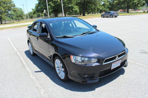 2008 mitsubishi lancer gts sedan 4-door 5 speed manual 2.0l navigation dvd bt