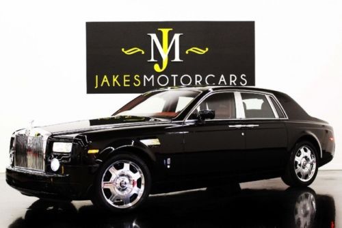 2004 rolls-royce phantom, black on red, only 18k miles, serviced! pristine car!