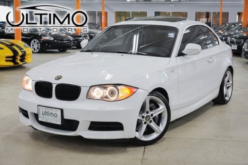 2010 bmw 135i alpine white twin turbo 1 owner clean carfax