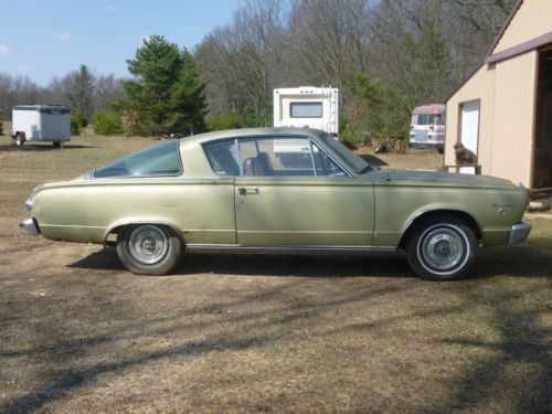 1966 plymouth barracuda real deal formula s project car mopar