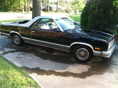 1987 chevy el camino one owner low miles leather nice