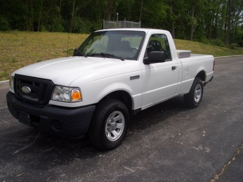 2008 ford ranger xl reg.cab 2wd 3.0l v6 auto trans one owner fleet maintained