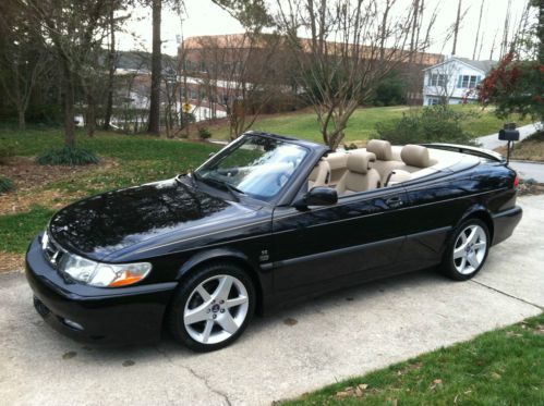 Saab 9-3 se sport package convertible *62k miles*like new*2 owner local nc car*