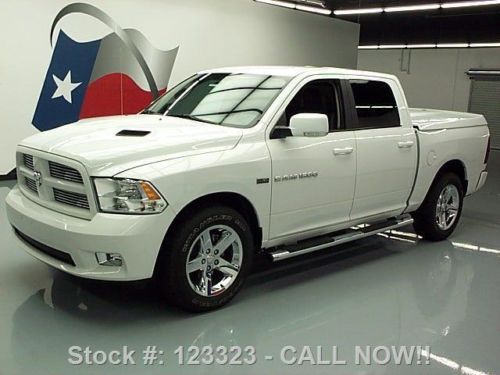 2012 dodge ram sport crew hemi tonneau cover 10k miles texas direct auto