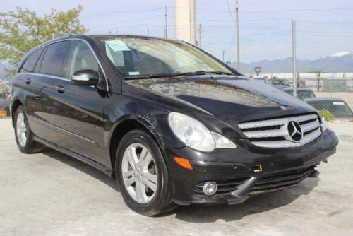 2008 mercedes-benz  r320 cdi 4matic damaged repairable clean title runs! l@@k!